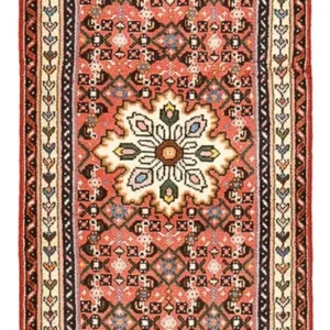 Løper Persisk teppe - Nomadisk - 180 x 65 cm - lys rød