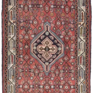 Løper Persisk teppe - Nomadisk - 180 x 77 cm - lys rød