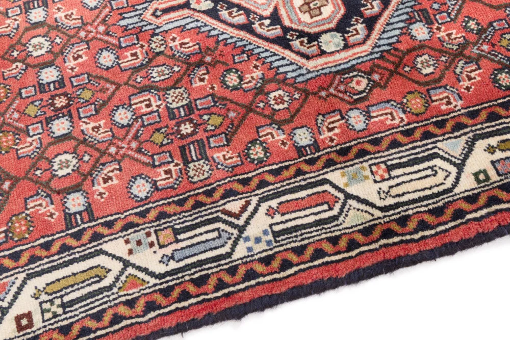 Løper Persisk teppe - Nomadisk - 180 x 77 cm - lys rød