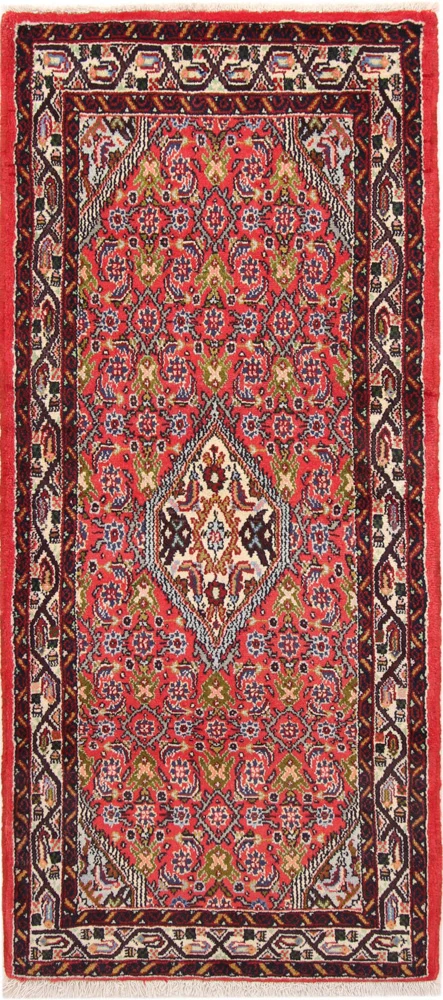 Løper Persisk teppe - Nomadisk - 181 x 80 cm - rød