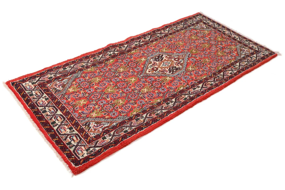 Løper Persisk teppe - Nomadisk - 181 x 80 cm - rød