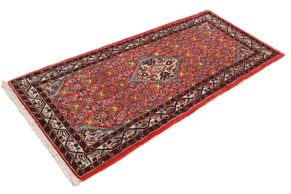 Løper Persisk teppe - Nomadisk - 181 x 80 cm - rød
