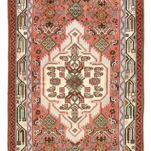 Løper Persisk teppe - Nomadisk - 183 x 80 cm - lys rød