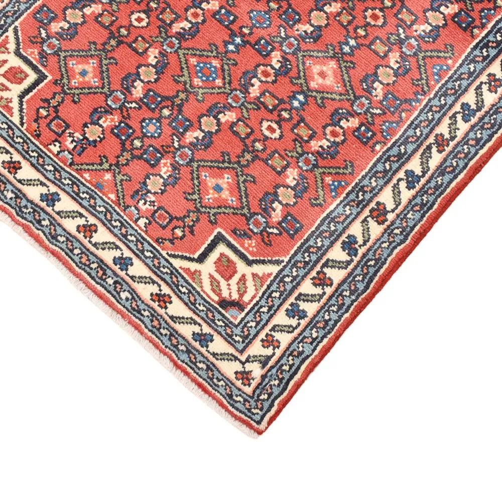 Løper Persisk teppe - Nomadisk - 183 x 67 cm - lys rød
