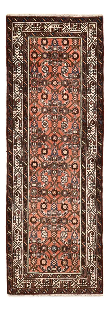 Løper Persisk teppe - Nomadisk - 185 x 67 cm - lys rød