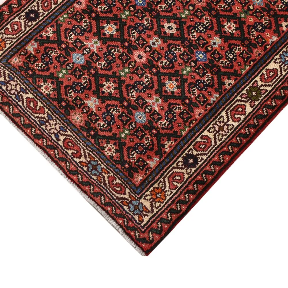 Løper Persisk teppe - Nomadisk - 187 x 70 cm - lys rød