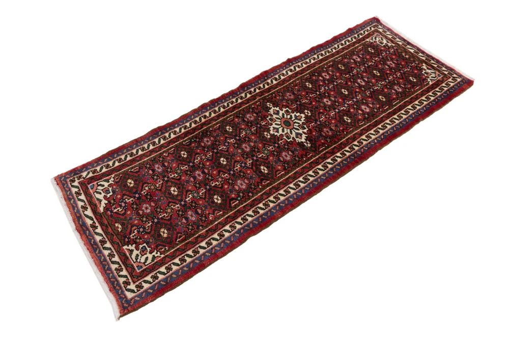 Løper Persisk teppe - Nomadisk - 187 x 65 cm - rust