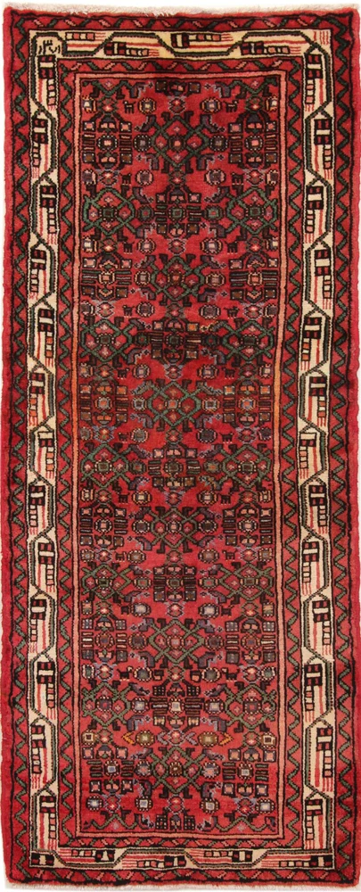 Løper Persisk teppe - Nomadisk - 188 x 75 cm - rød