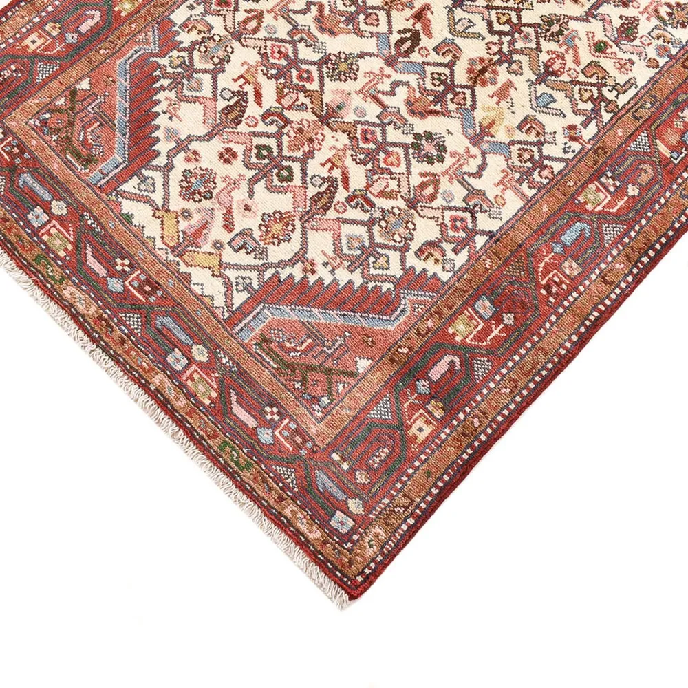 Løper Persisk teppe - Nomadisk - 188 x 80 cm - lys beige