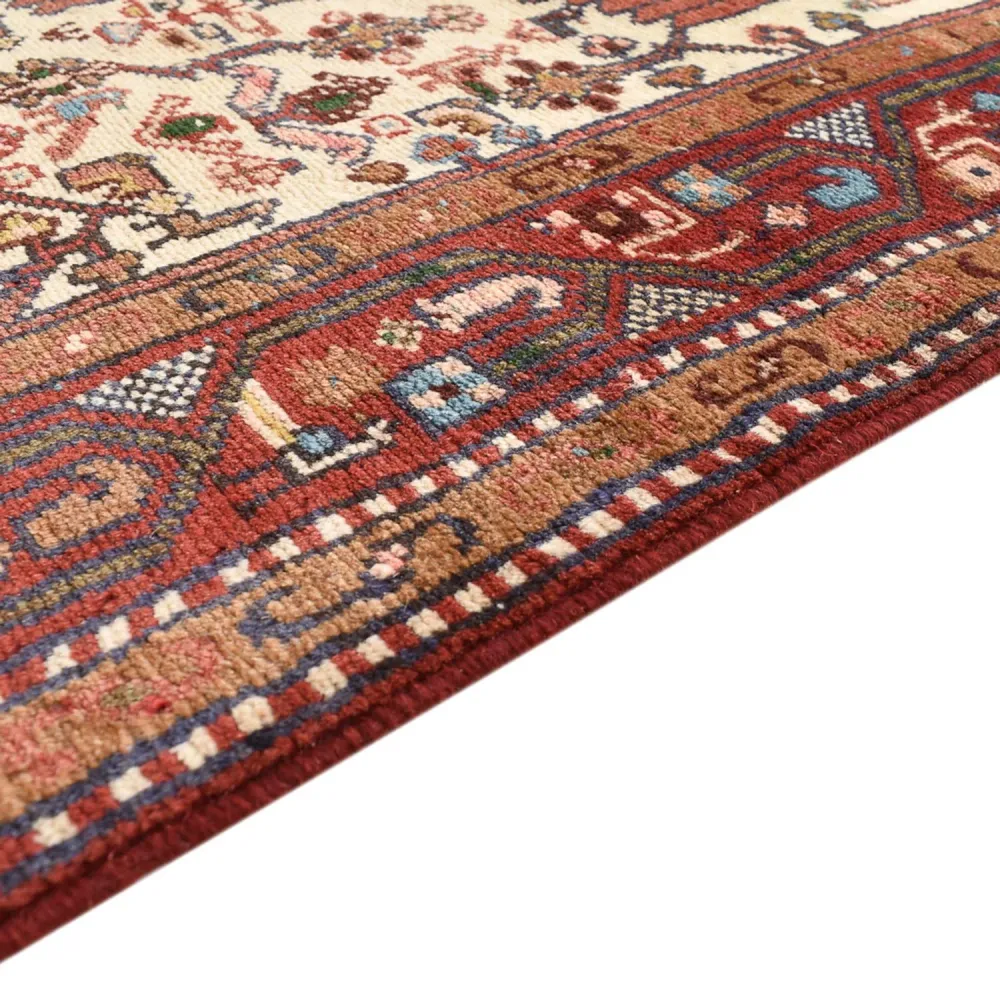 Løper Persisk teppe - Nomadisk - 188 x 80 cm - lys beige