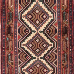 Løper Persisk teppe - Nomadisk - 188 x 76 cm - rust