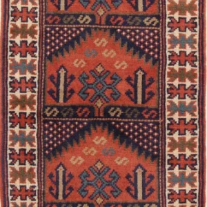 Løper Persisk teppe - Nomadisk - 190 x 65 cm - rød