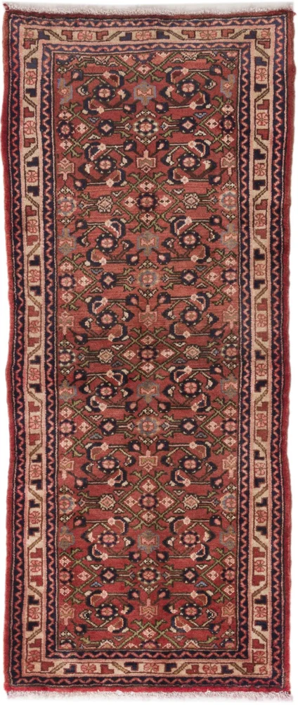 Løper Persisk teppe - Nomadisk - 190 x 72 cm - rust