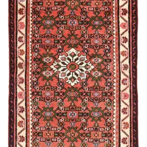 Løper Persisk teppe - Nomadisk - 192 x 71 cm - rød
