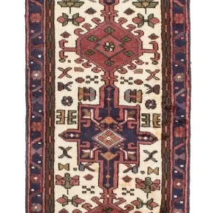Løper Persisk teppe - Nomadisk - 192 x 68 cm - beige