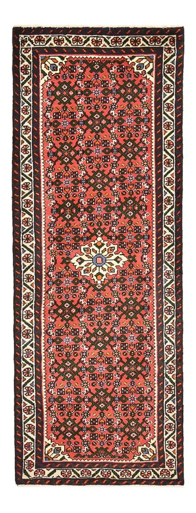 Løper Persisk teppe - Nomadisk - 193 x 69 cm - lys rød
