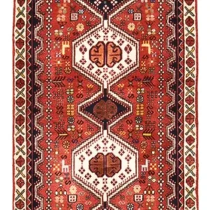Løper Persisk teppe - Nomadisk - 195 x 72 cm - rød