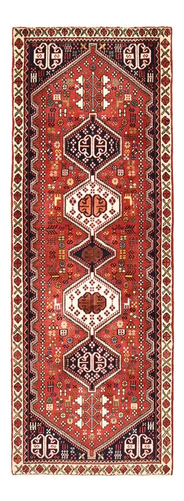 Løper Persisk teppe - Nomadisk - 195 x 72 cm - rød