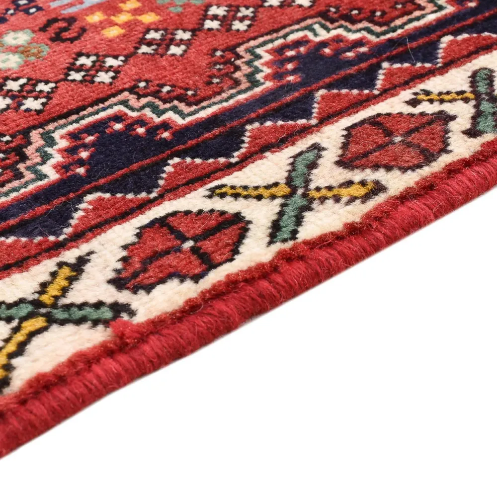 Løper Persisk teppe - Nomadisk - 195 x 72 cm - rød