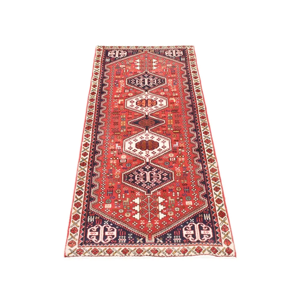 Løper Persisk teppe - Nomadisk - 195 x 72 cm - rød