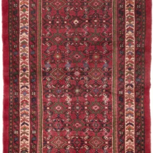 Løper Persisk teppe - Nomadisk - 195 x 97 cm - rød