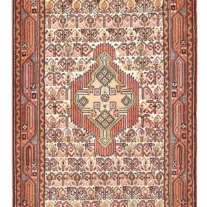 Løper Persisk teppe - Nomadisk - 195 x 75 cm - flerfarget