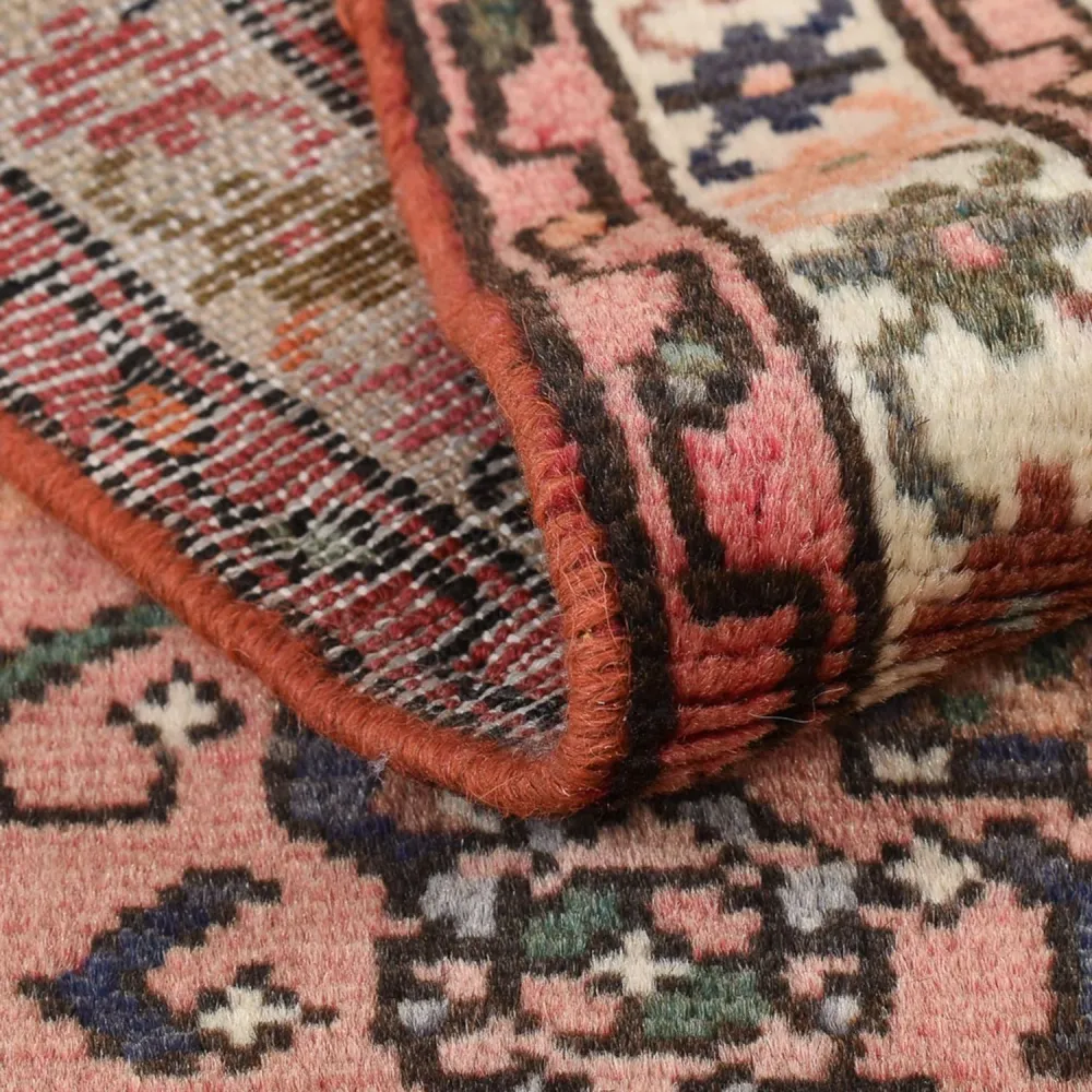 Løper Persisk teppe - Nomadisk - 195 x 70 cm - lys rød