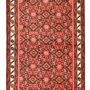Løper Persisk teppe - Nomadisk - 198 x 76 cm - lys rød
