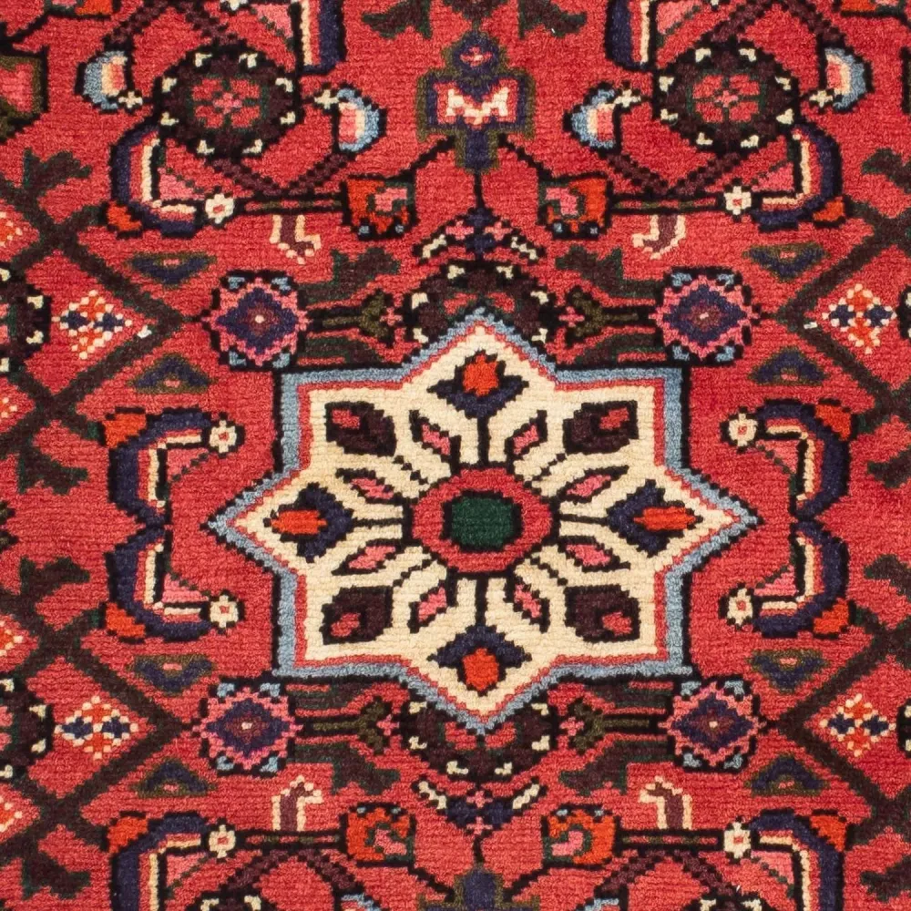 Løper Persisk teppe - Nomadisk - 198 x 75 cm - mørk rød