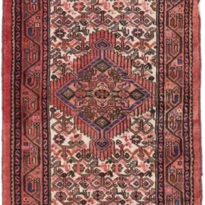Løper Persisk teppe - Nomadisk - 200 x 80 cm - lys rød