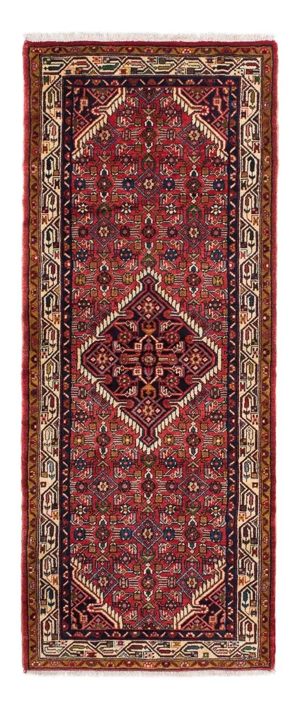 Løper Persisk teppe - Nomadisk - 200 x 78 cm - mørk rød