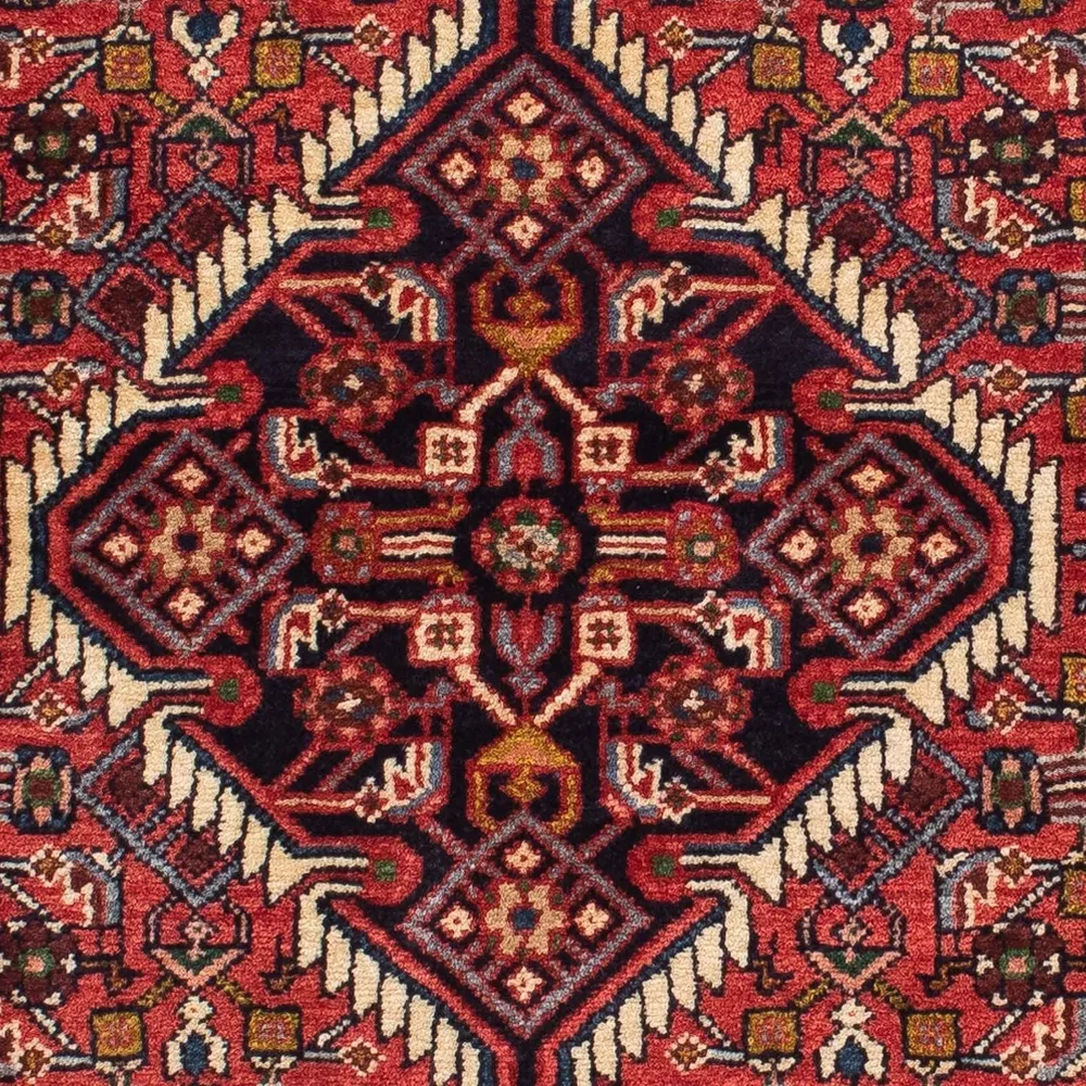 Løper Persisk teppe - Nomadisk - 200 x 78 cm - mørk rød