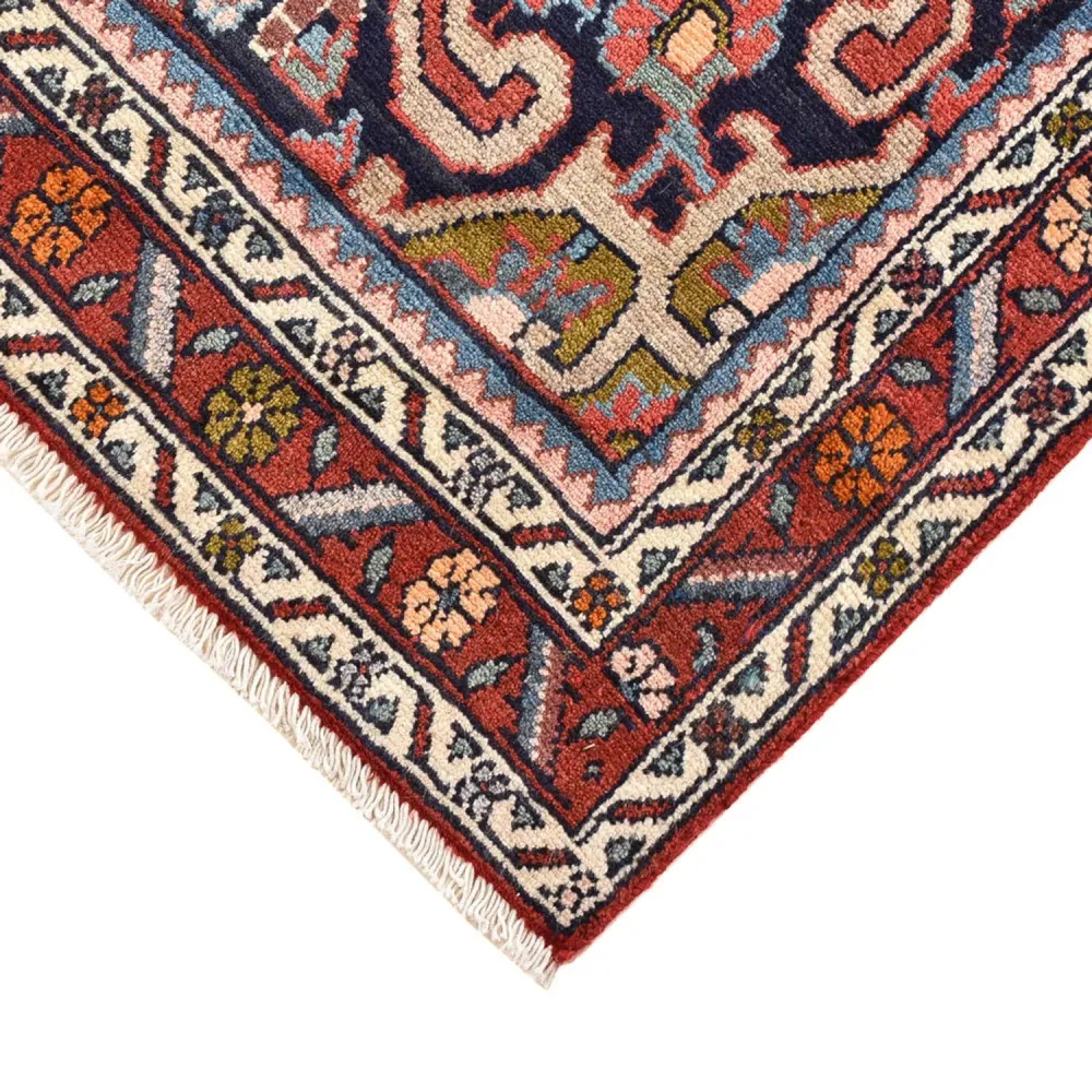 Løper Persisk teppe - Nomadisk - 200 x 98 cm - mørk rød