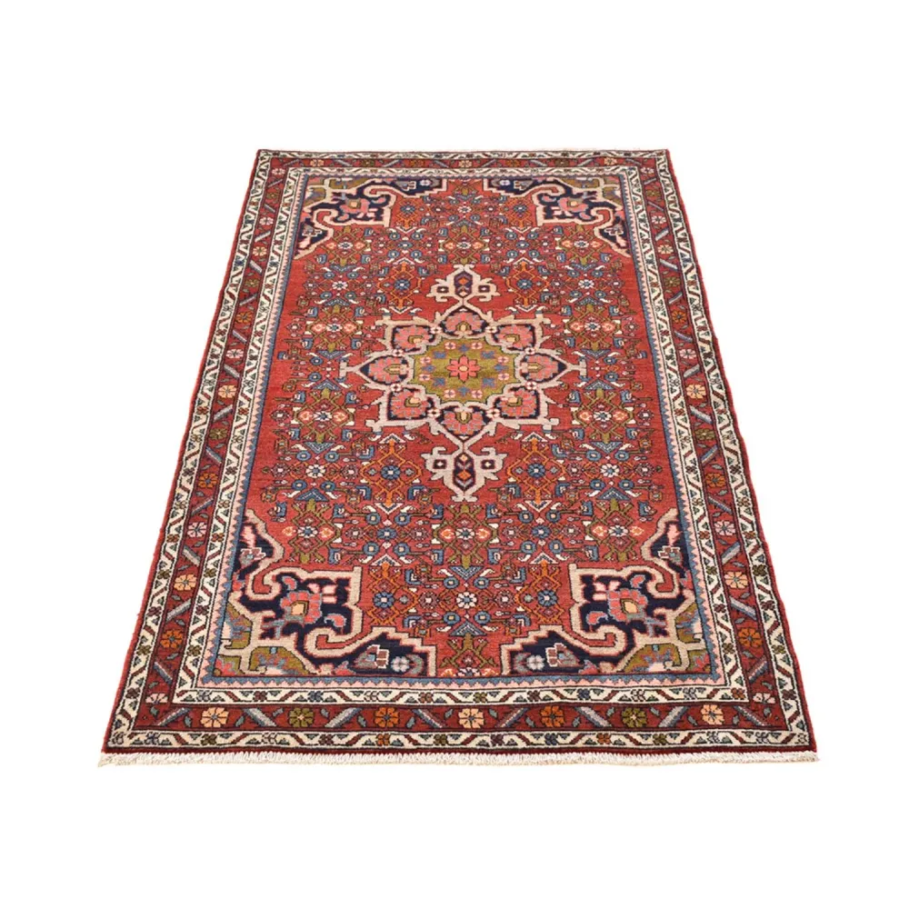 Løper Persisk teppe - Nomadisk - 200 x 98 cm - mørk rød