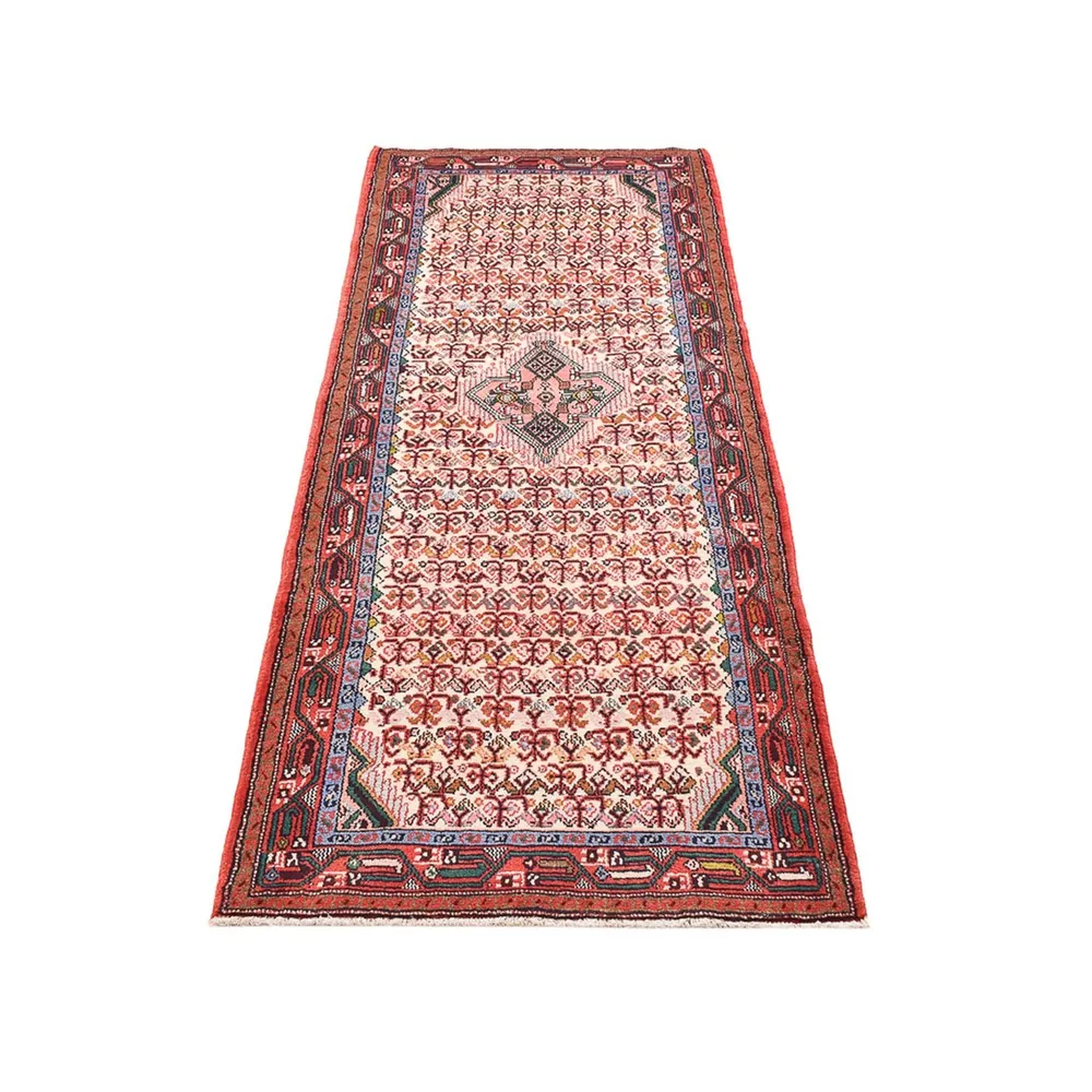 Løper Persisk teppe - Nomadisk - 202 x 86 cm - lys rød