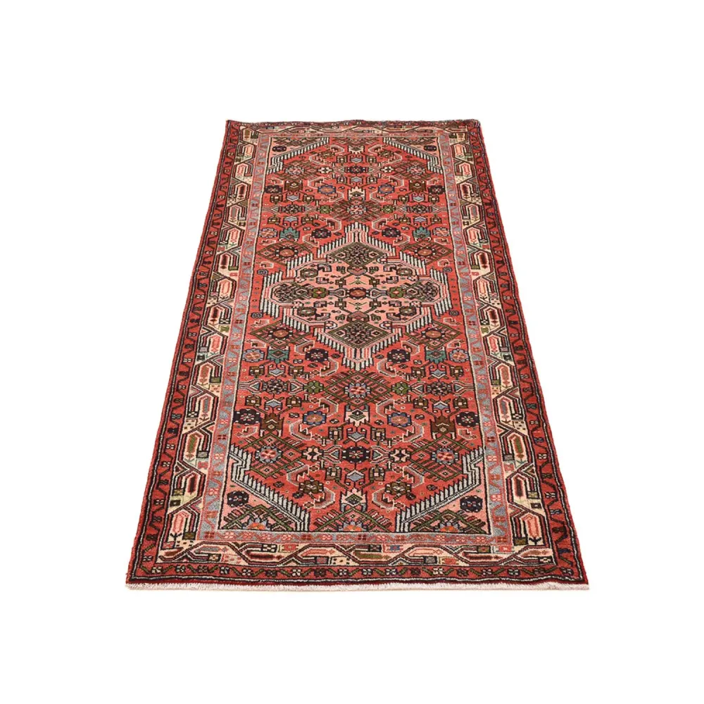 Løper Persisk teppe - Nomadisk - 202 x 92 cm - lys rød