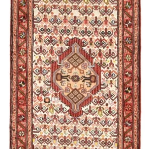 Løper Persisk teppe - Nomadisk - 203 x 81 cm - beige