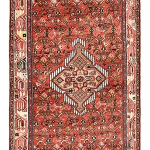 Løper Persisk teppe - Nomadisk - 203 x 78 cm - lys rød