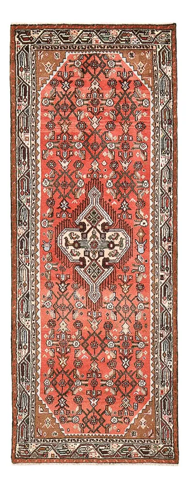 Løper Persisk teppe - Nomadisk - 203 x 74 cm - lys rød