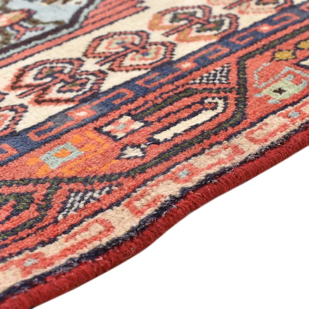 Løper Persisk teppe - Nomadisk - 205 x 80 cm - lys rød