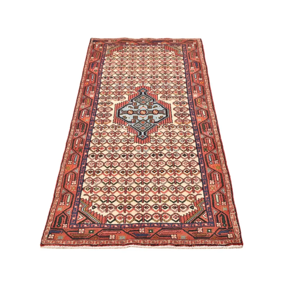 Løper Persisk teppe - Nomadisk - 205 x 80 cm - lys rød