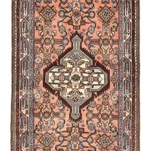 Løper Persisk teppe - Nomadisk - 205 x 79 cm - lys rød