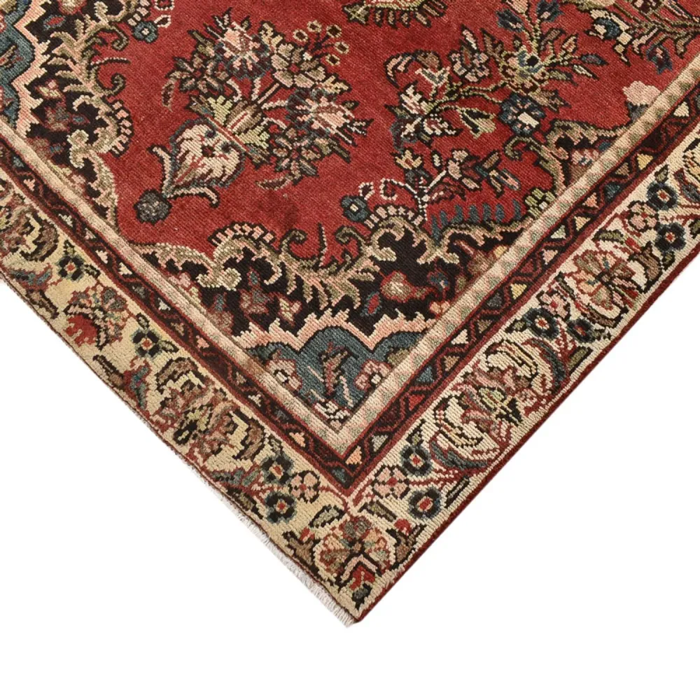 Løper Persisk teppe - Nomadisk - 207 x 104 cm - rød