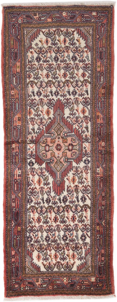 Løper Persisk teppe - Nomadisk - 207 x 77 cm - lys rød