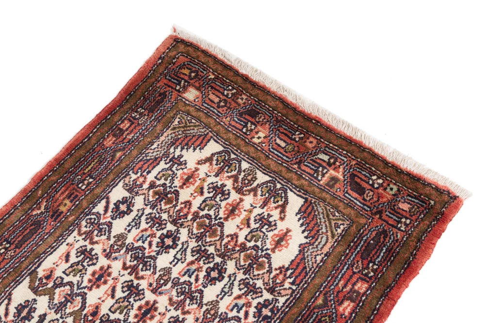 Løper Persisk teppe - Nomadisk - 207 x 77 cm - lys rød