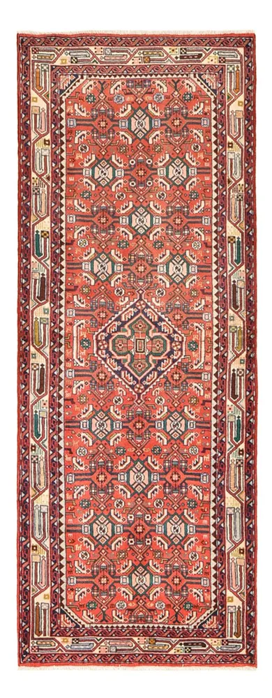 Løper Persisk teppe - Nomadisk - 208 x 83 cm - lys rød