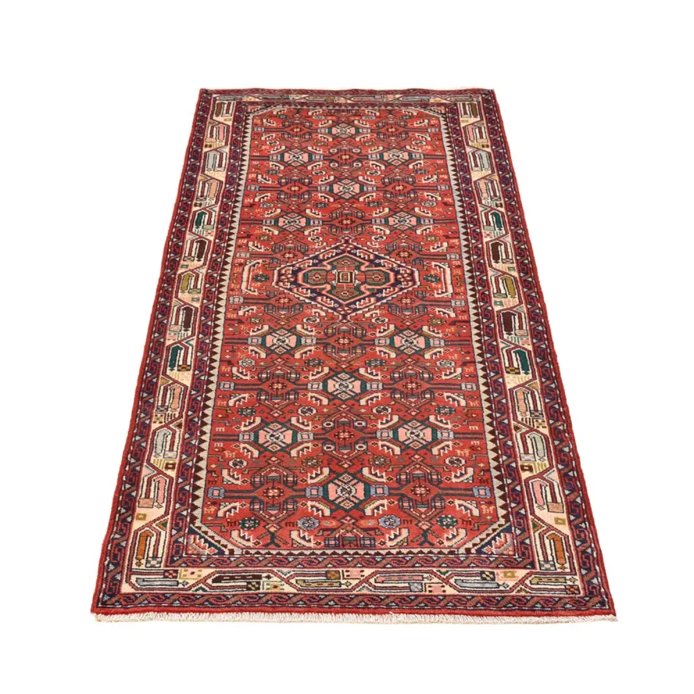Løper Persisk teppe - Nomadisk - 208 x 83 cm - lys rød