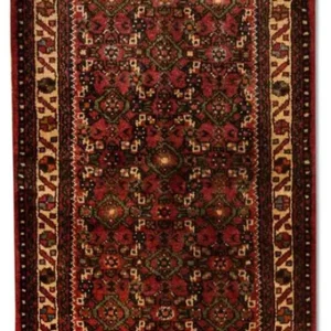 Løper Persisk teppe - Nomadisk - 210 x 67 cm - rød