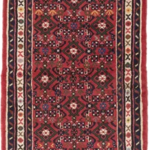 Løper Persisk teppe - Nomadisk - 210 x 70 cm - rust