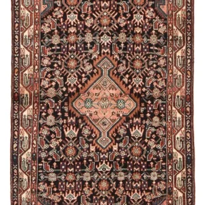 Løper Persisk teppe - Nomadisk - 213 x 110 cm - mørk beige